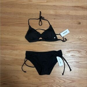 Hurley Black Women's Bikini Set